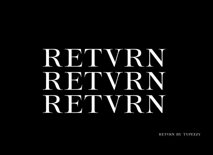 Retvrn Serif Font