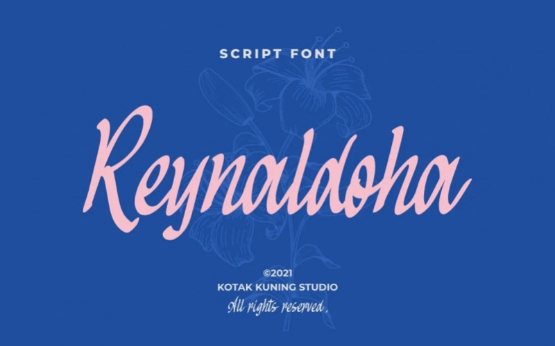 Reynaldoha Handwritten Font