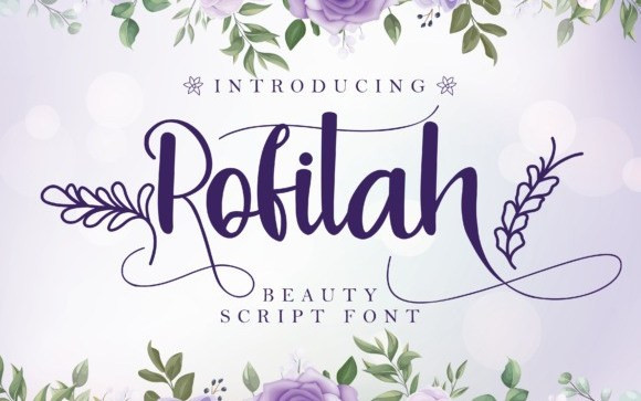 Rofitah Calligraphy Font