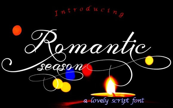 Romantic Season Calligraphy Font