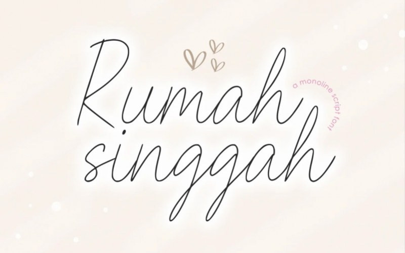 Rumah Singgah Font