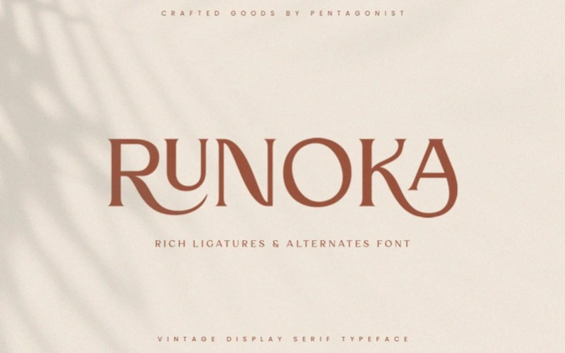 Runoka Serif Font