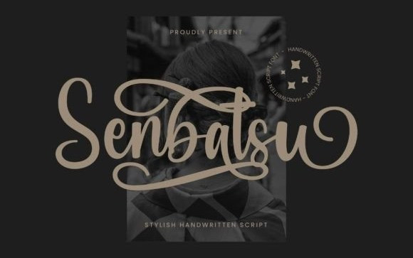 Senbatsu Calligraphy Font