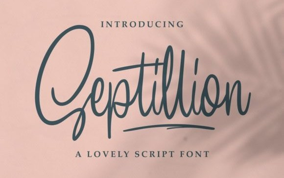 Septillion Handwritten Font