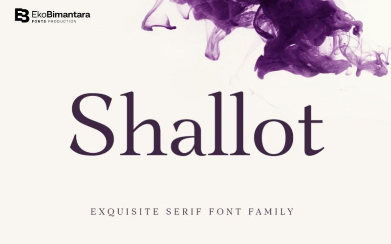 Shallot Serif Font