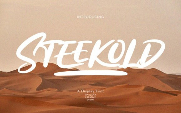 Steelkold Script Font