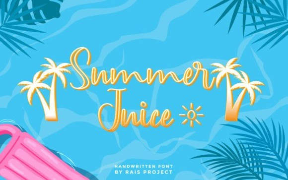 Summer Juice Script Font