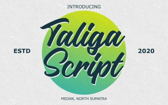 Taliga Script Font