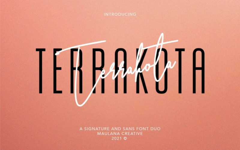 Terrakota Script Font