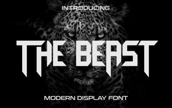 The Beast Display Font