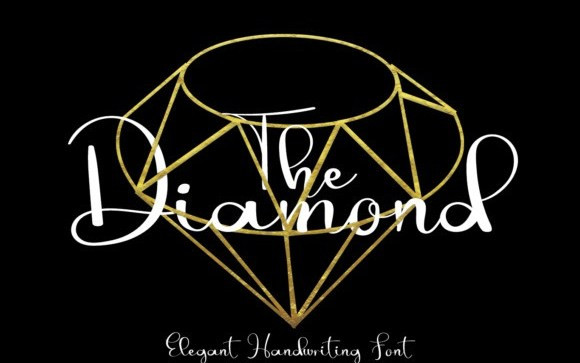 The Diamond Script Font