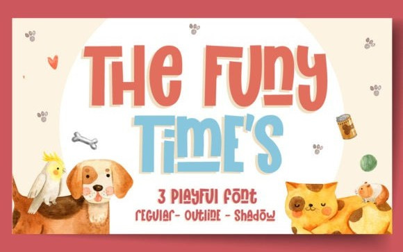 The Funy Time’s Display Font