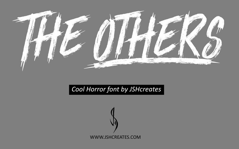 The Others Brush Font