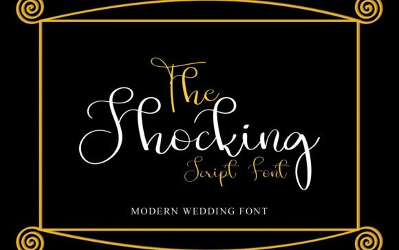 The Shocking Script Font