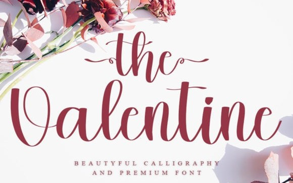 The Valentine Script Font