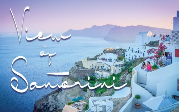 View of Santorini Script Font