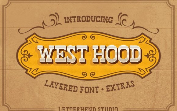 West Hood Slab Serif Font