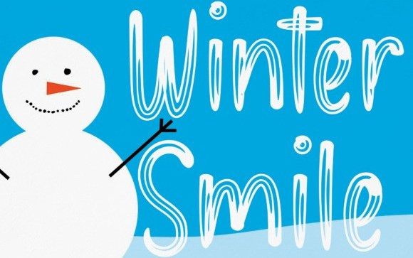 Winter Smile Brush Font