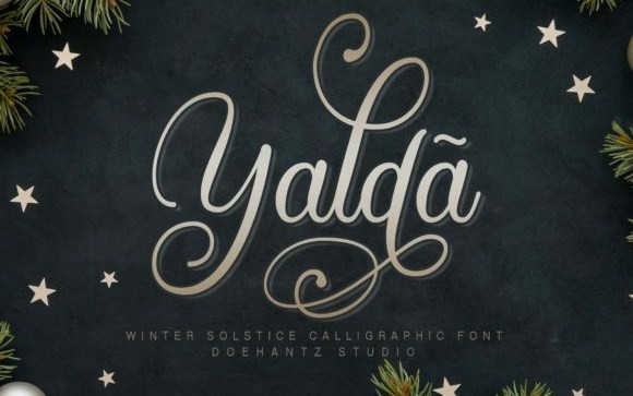 Yaldã Calligraphy Font