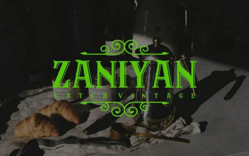 Zaniyan Display Font