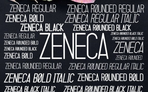 Zeneca Sans Serif Font