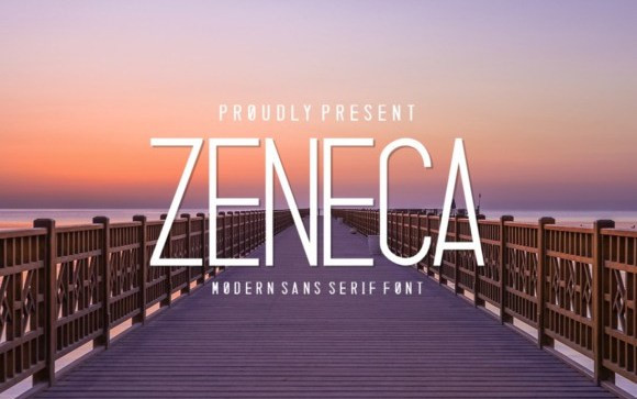 Zeneca Sans Serif Font