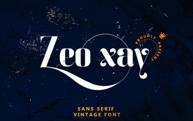 Zeo Xay Serif Font