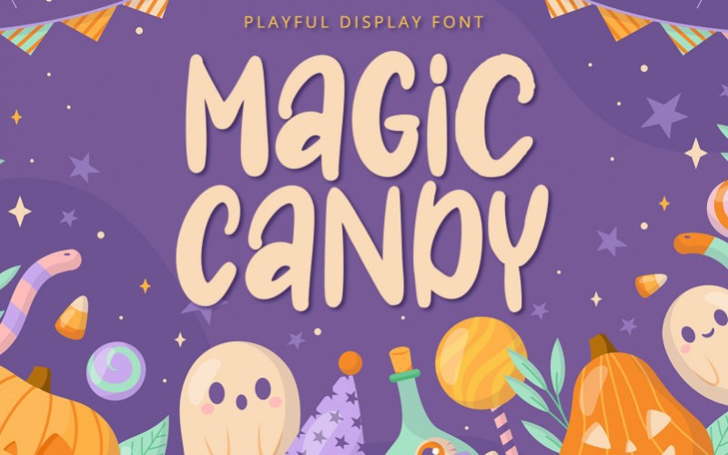 Magic Candy Display Font