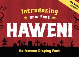 Haweni Display Font