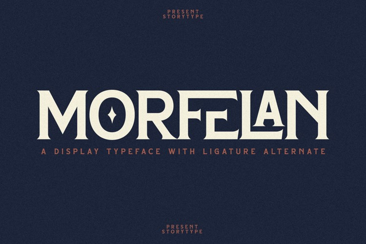 Morfelan Serif Font