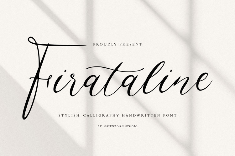 Firataline Script Font