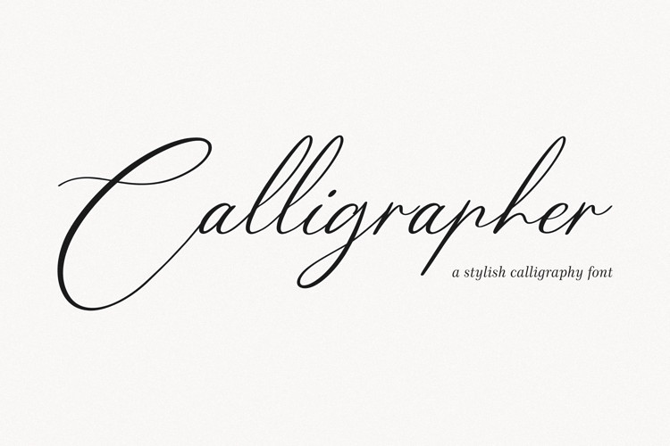Calligrapher Script Font