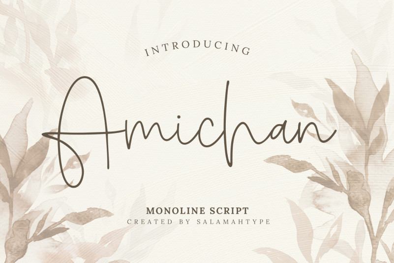 Amichan Handwritten Font