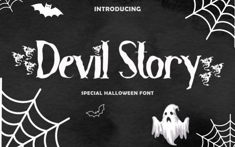 Devil Story Display Font