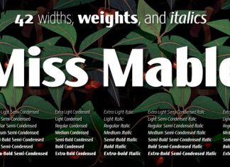 Miss Mable Sans Serif Font