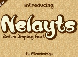 Nelayts Display Font
