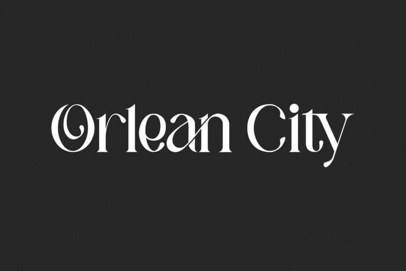 Orlean City Serif Font
