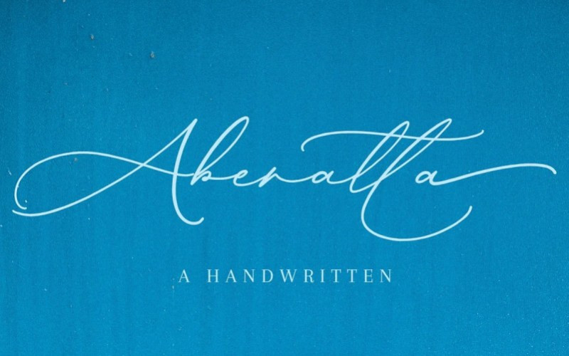 Aberatta Handwritten Font