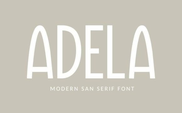 Adela Display Font