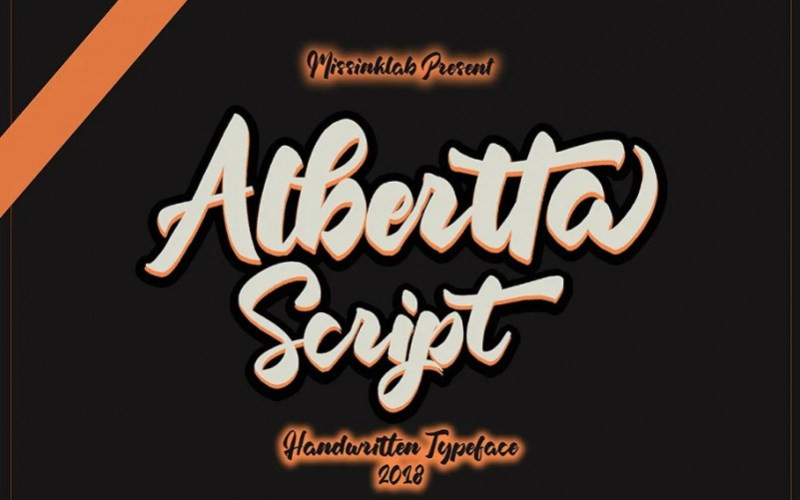 Albertta Script Font