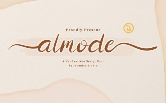 Almode Calligraphy Font