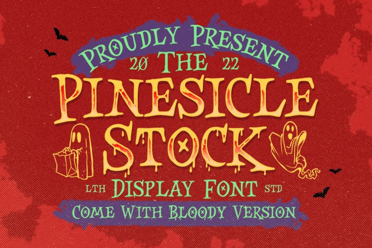 The Pinesicle Stock Display Font