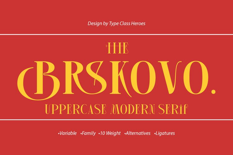 Brskovo Serif Font