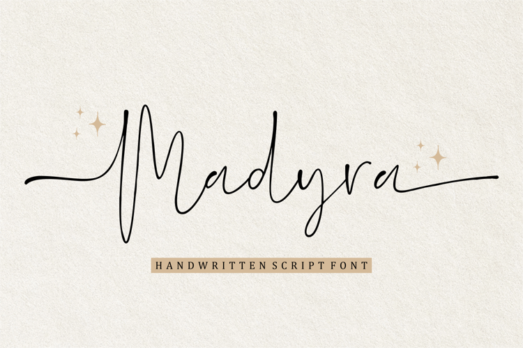 Madyra Script Font
