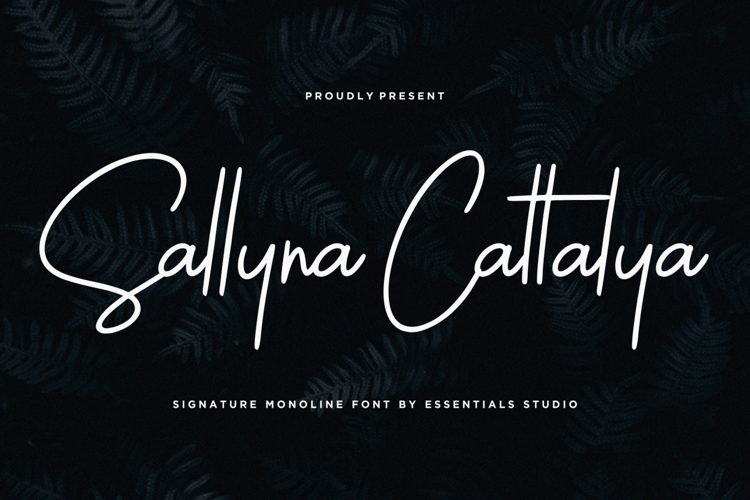 Sallyna Cattalya Handwritten Font