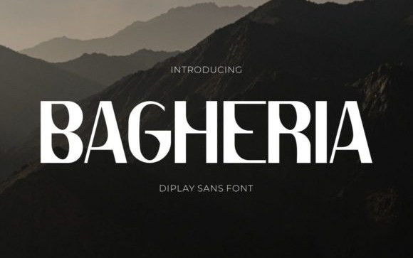 Bagheria Sans Serif Font