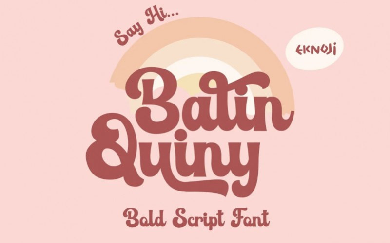 Balin Quiny Script Font