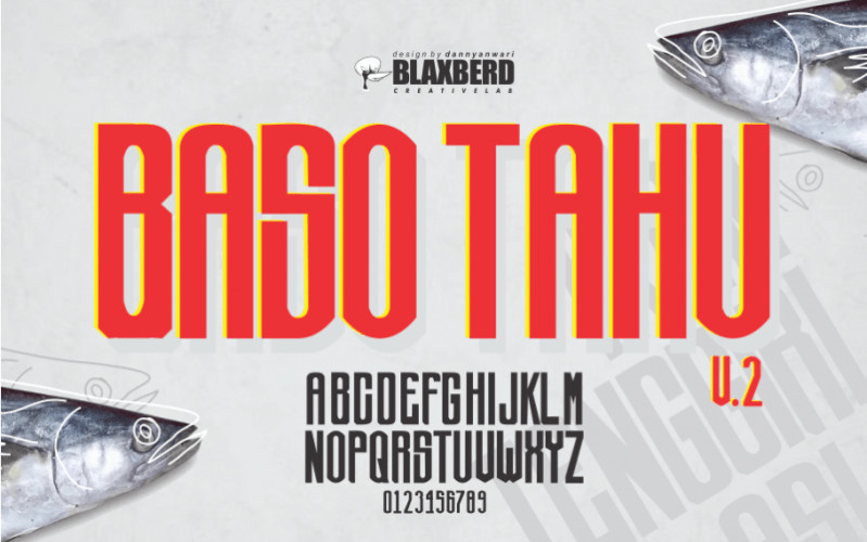 Baso Tahu Sans Serif Font