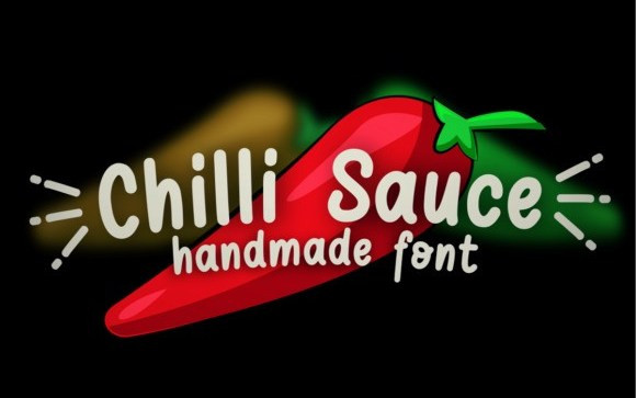 Chilli Sauce Display Font