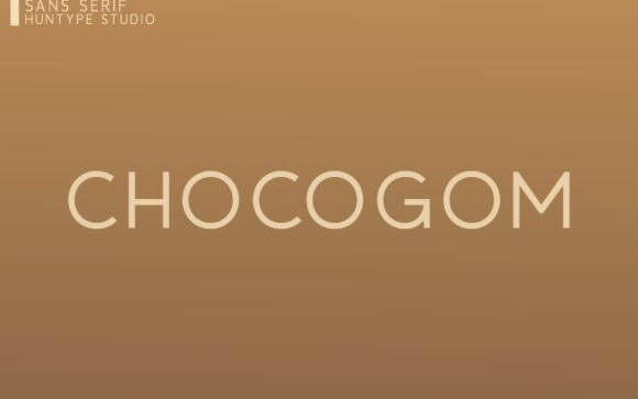 Chocogom Sans Serif Font